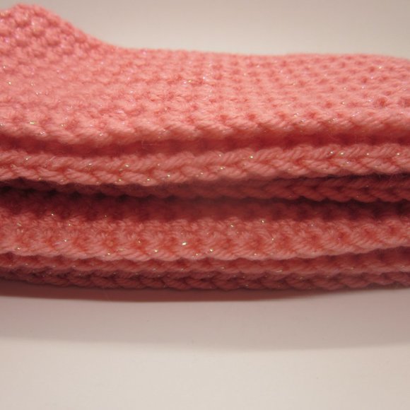 Coral Crochet Scarf - Picture 2 of 3